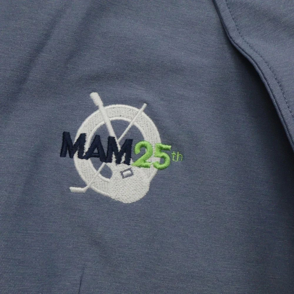 William Murray Golf Blazer Jacket L Performance MAM 25th Anniversary Blue Camo